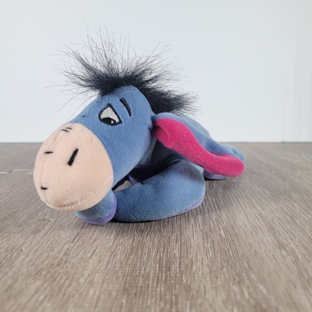 New Eeyore By Disney Beanie Bag Plush | The Disney Store 9" Bean Bag & Stuffed